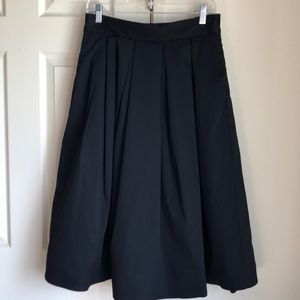 White House Black Market Black Ball Skirt